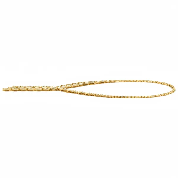 Stunning Halo Diamond Necklace - View 2