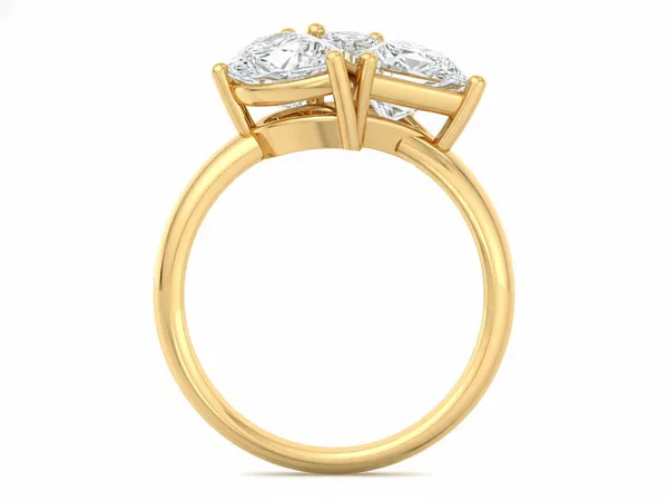 Lustrous Accent Diamond Ring - View 2