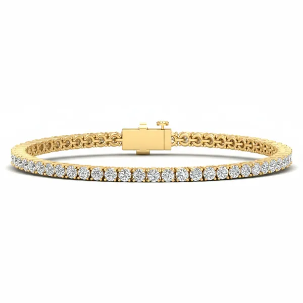 Iconic Pave Diamond Bracelet - Laboratory-Grown Diamond Ladies Bracelet