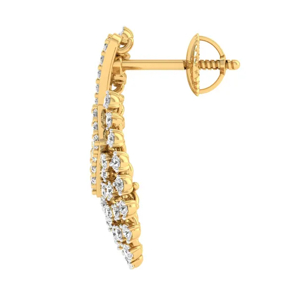 The Champagne Mosaic Statement Chandelier - View 3