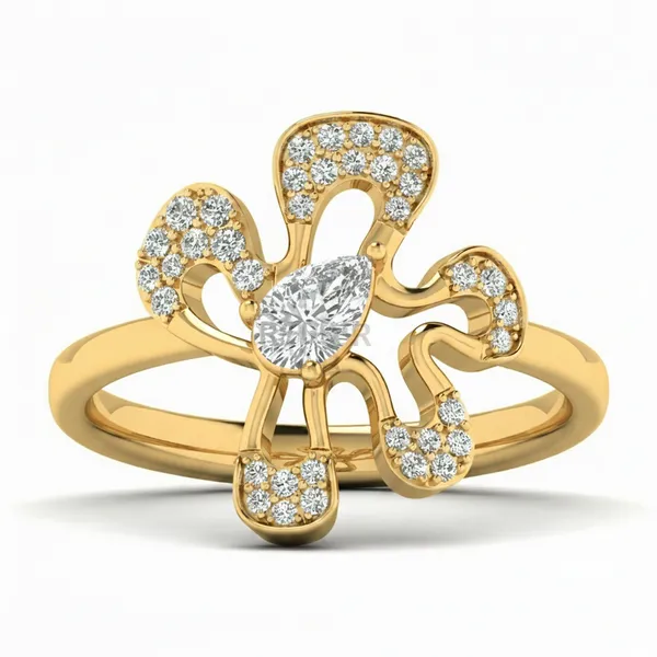 Ethereal Grandeur Diamond Ring - View 2