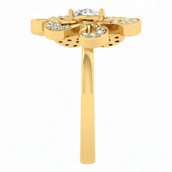 Ethereal Grandeur Diamond Ring - View 4