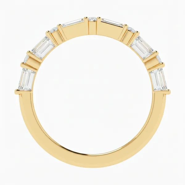Ravishing Cathedral Diamond Ring - View 3