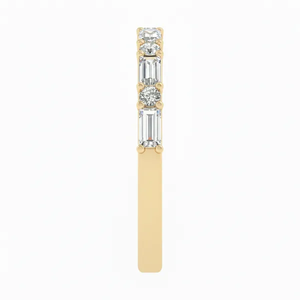 Ravishing Cathedral Diamond Ring - View 4
