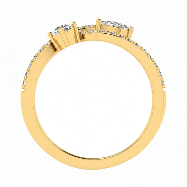 Stunning Pave Diamond Ring - View 3