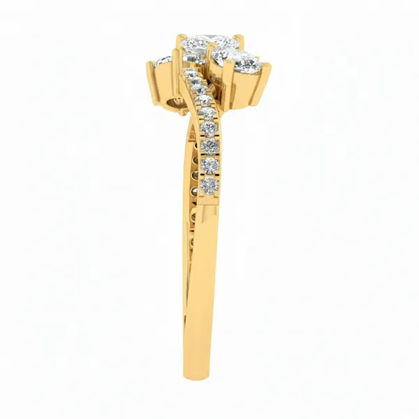 Stunning Pave Diamond Ring - View 4