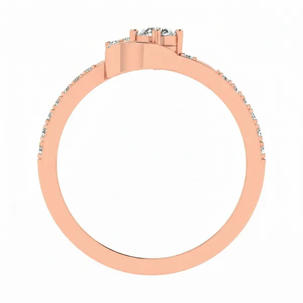Imperial Art Deco Diamond Ring - View 3