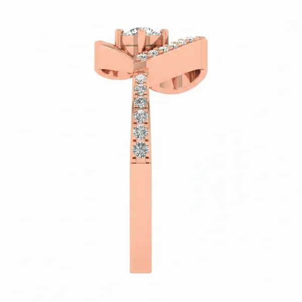 Imperial Art Deco Diamond Ring - View 4