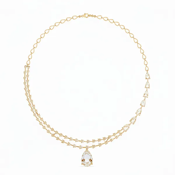 Vivid Fringe Diamond Necklace - Laboratory-Grown Diamond Necklace