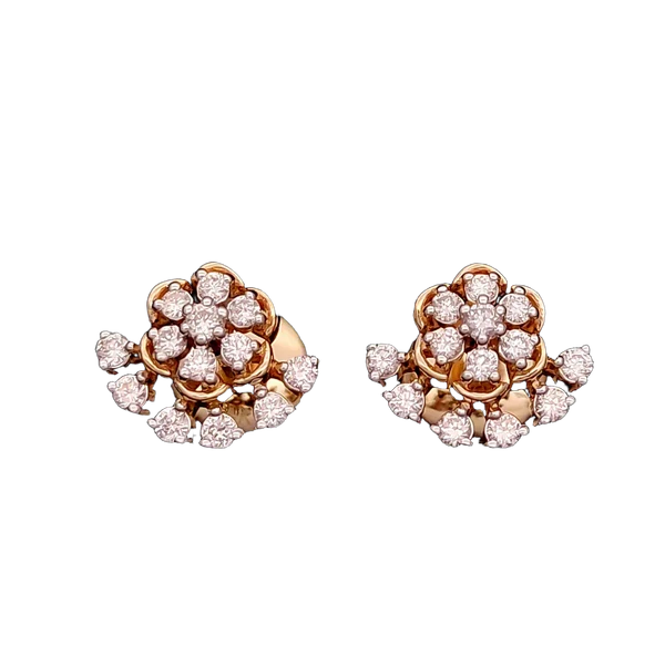 Serene Meadow Diamond Earrings - Laboratory-Grown Diamond Earrings