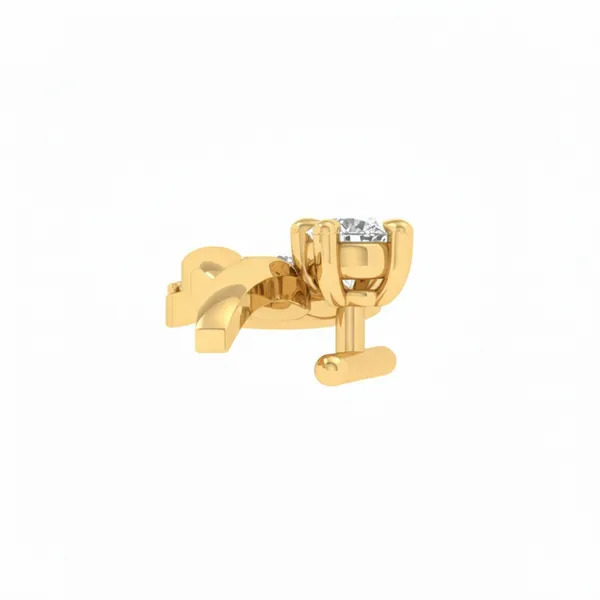 Exquisite Moonbeam Diamond Nosepin - View 3