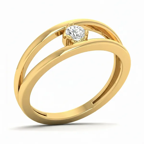 Luminous Celtic Diamond Ring - Laboratory-Grown Diamond Ladies Ring