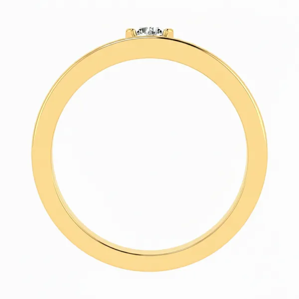Luminous Celtic Diamond Ring - View 3