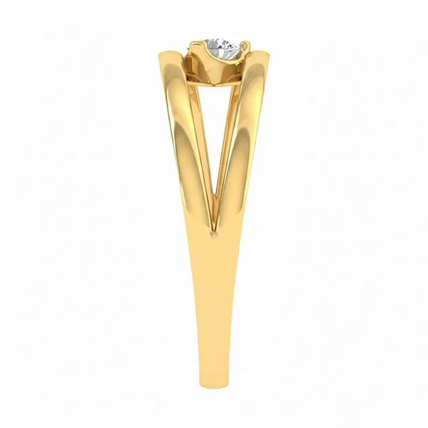 Luminous Celtic Diamond Ring - View 4