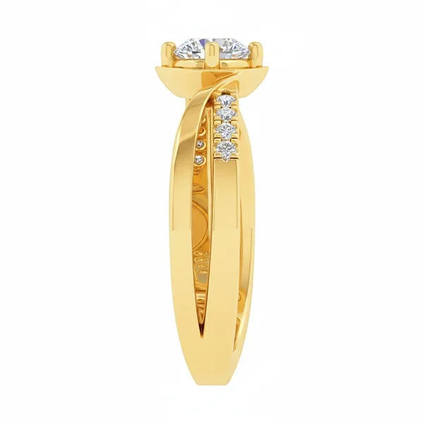Majestic Eternity Diamond Ring - View 4