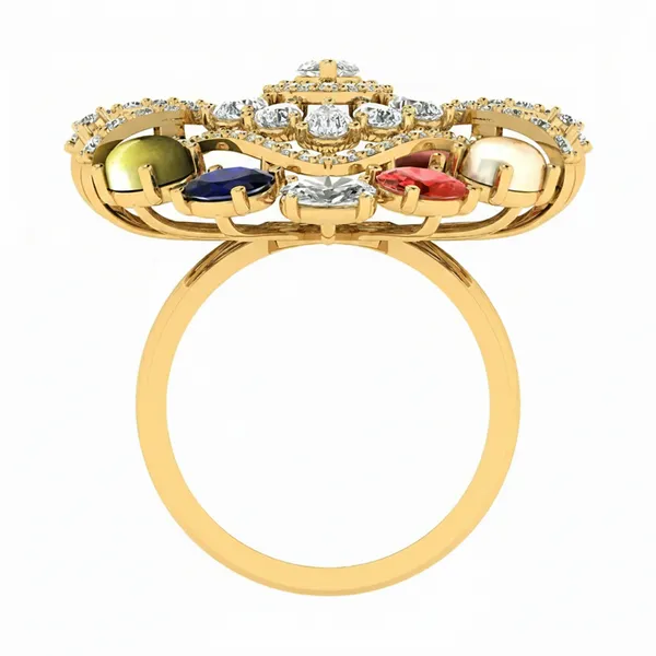 Dreamy Accent Diamond Ring - View 3