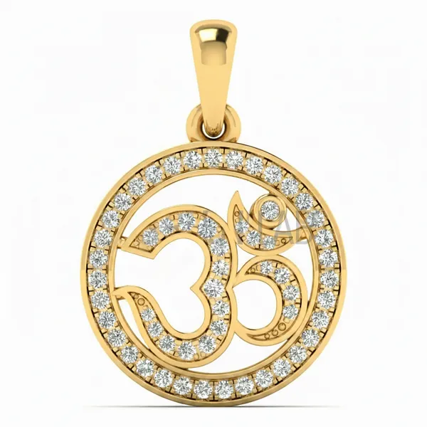 Pristine Encrusted Diamond Pendant - Laboratory-Grown Diamond Pendant
