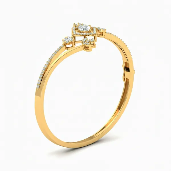 Imperial Signature Diamond Bangle - View 2