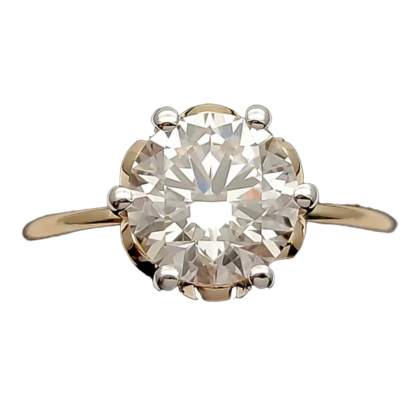 Luminous Halo Diamond Ladies Ring MNRL1162