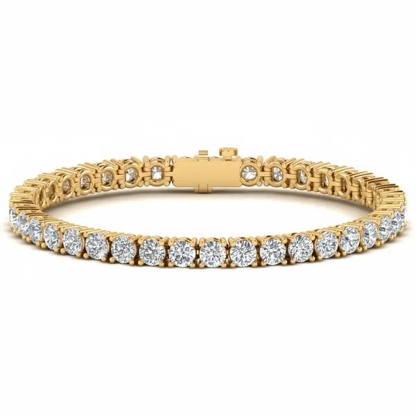 Captivating Modern Diamond Bracelet - Laboratory-Grown Diamond Ladies Bracelet
