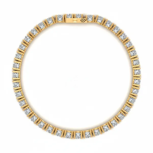 Captivating Modern Diamond Bracelet - View 3