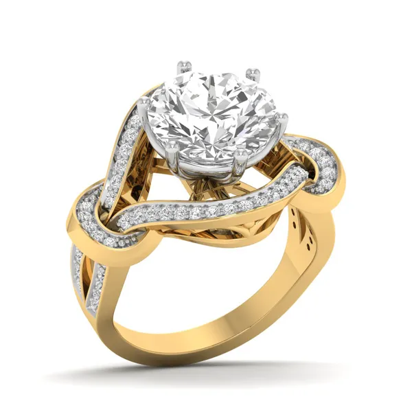 Stunning Statement Diamond Ring - Laboratory-Grown Diamond Ladies Ring