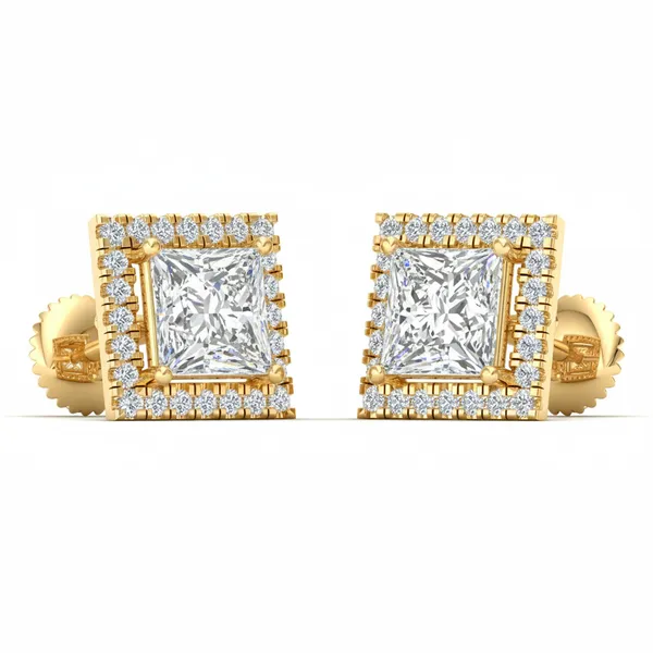 The Trionfale Dome Pendant Earrings - View 2