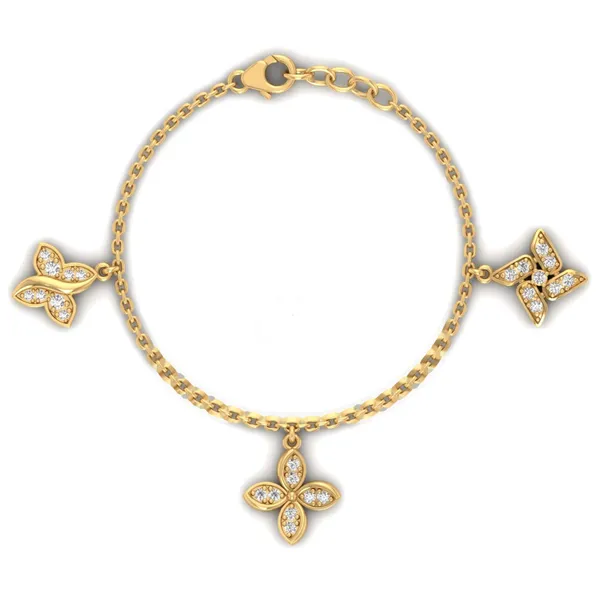 Captivating Eternity Diamond Bracelet - View 3