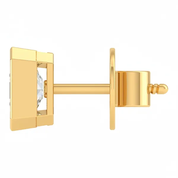 The Liora Starburst Diamond Studs - View 3