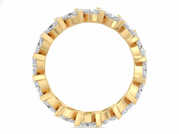 Lustrous Channel Diamond Ring - View 2