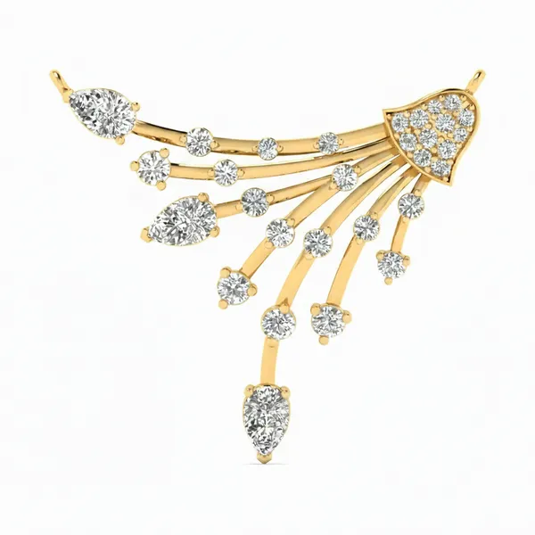 Resplendent Accent Diamond Mangalsutra - Laboratory-Grown Diamond Mangalsutra