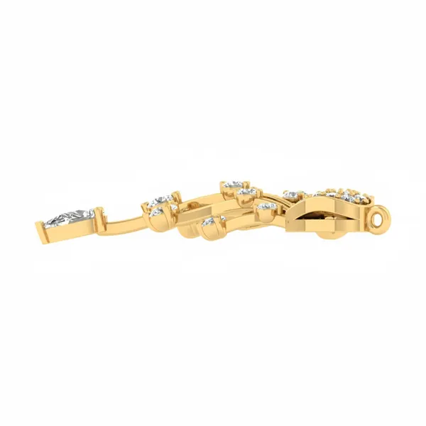 Resplendent Accent Diamond Mangalsutra - View 3