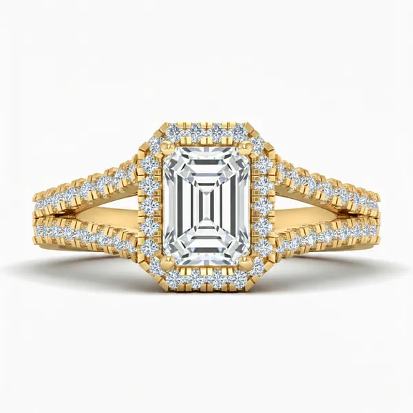 Chic Cluster Diamond Ring - View 2