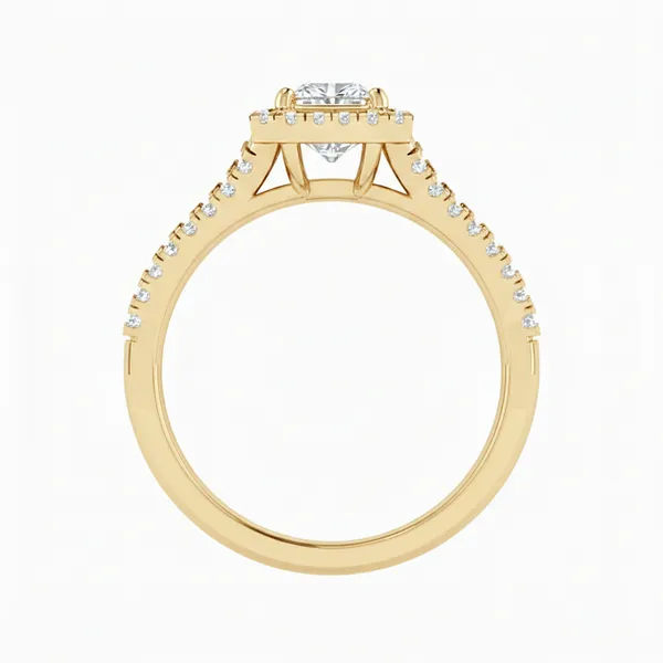 Chic Cluster Diamond Ring - View 3