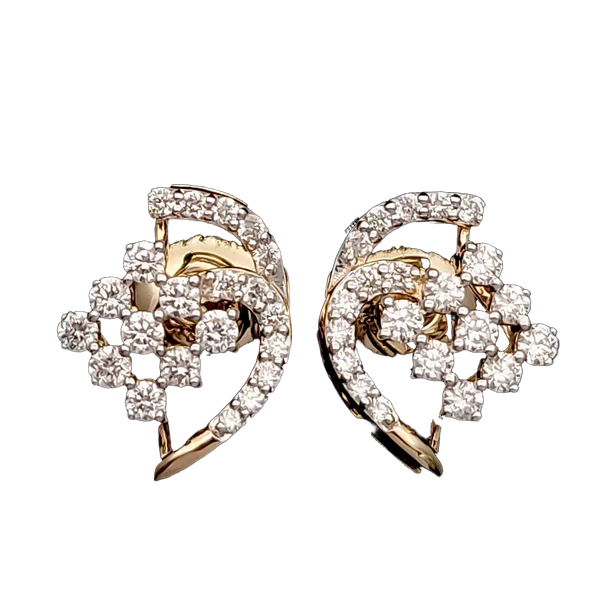 Blissful Blossom Diamond Earrings MNER1432