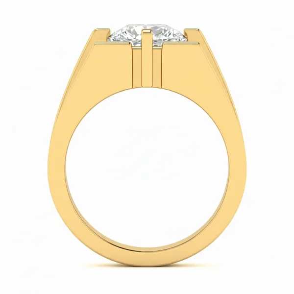 Captivating Floral Diamond Ring - View 3