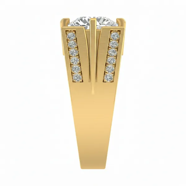 Captivating Floral Diamond Ring - View 4