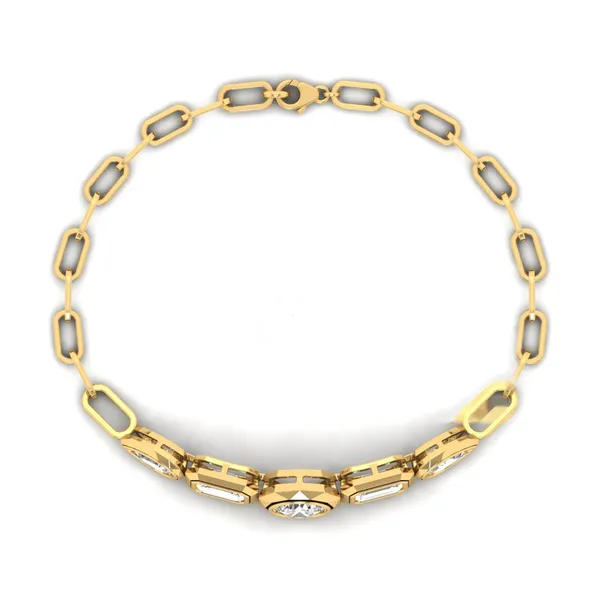 Sparkling Infinity Diamond Bracelet - View 3