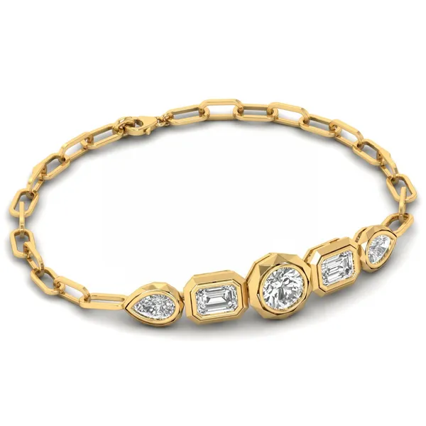 Sparkling Infinity Diamond Bracelet - View 4