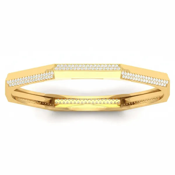 Enchanting Imperial Diamond Bangle - Laboratory-Grown Diamond Bangle