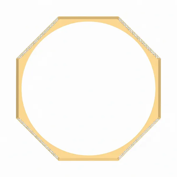 Enchanting Imperial Diamond Bangle - View 3