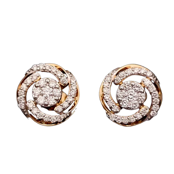 Opulent Blossom Diamond Earrings MNER1438