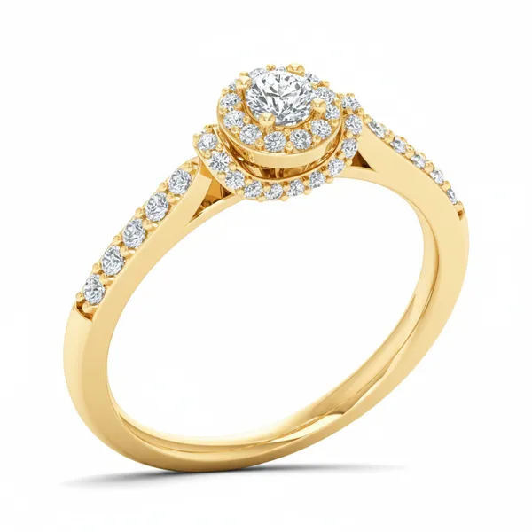 Exquisite Prong Diamond Ring - Laboratory-Grown Diamond Ladies Ring