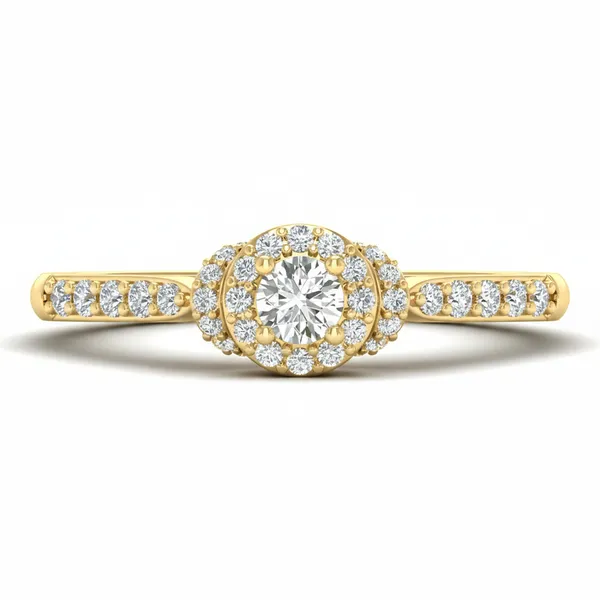 Exquisite Prong Diamond Ring - View 2