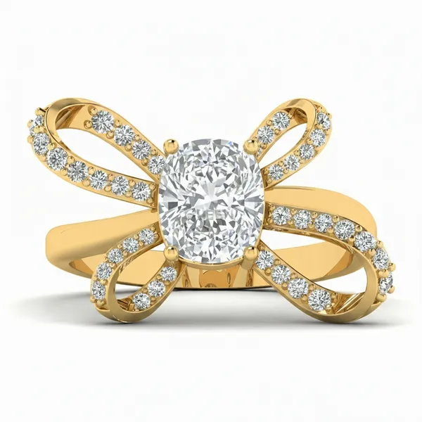 Couture Stackable Diamond Ring - View 2