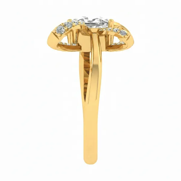 Couture Stackable Diamond Ring - View 4