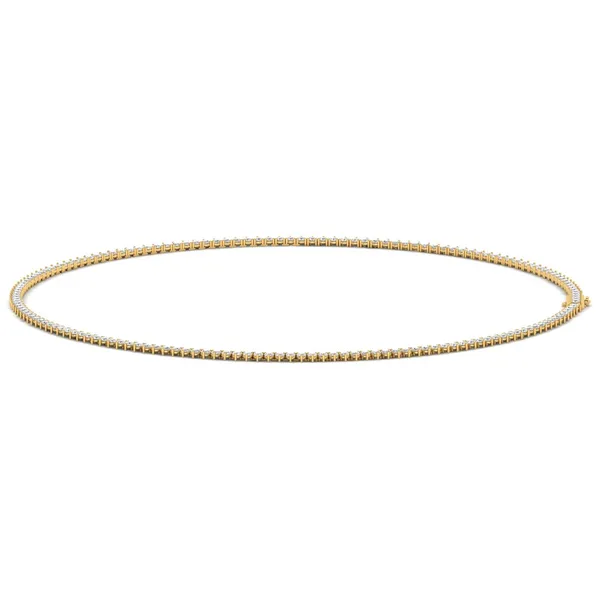 Vivid Art Deco Diamond Necklace - View 2
