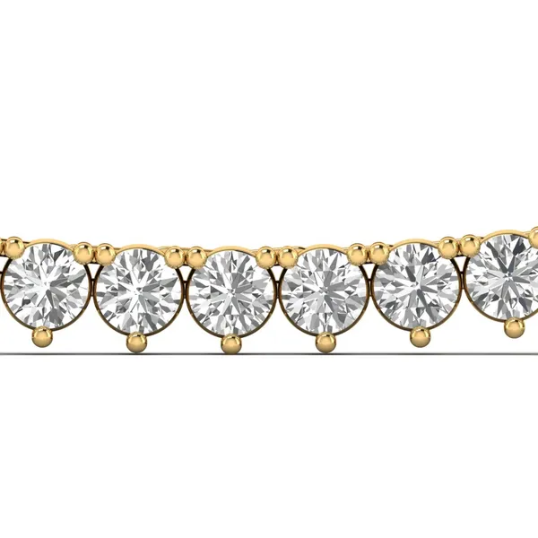 Vivid Art Deco Diamond Necklace - View 4