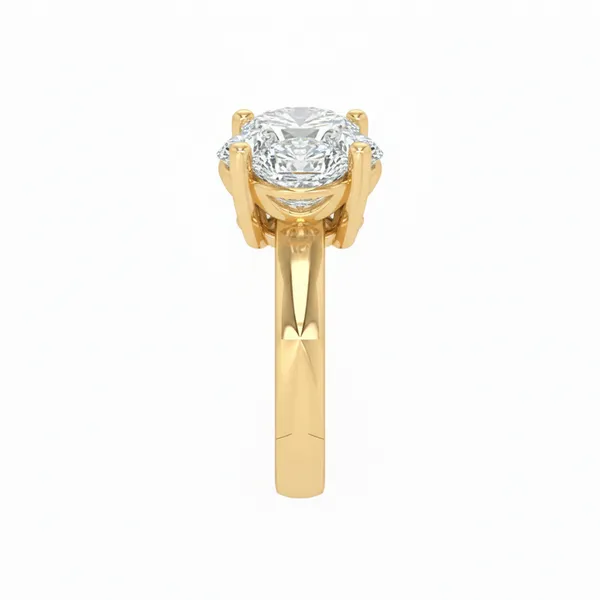 Golden Brilliance Diamond Nosepin - View 4