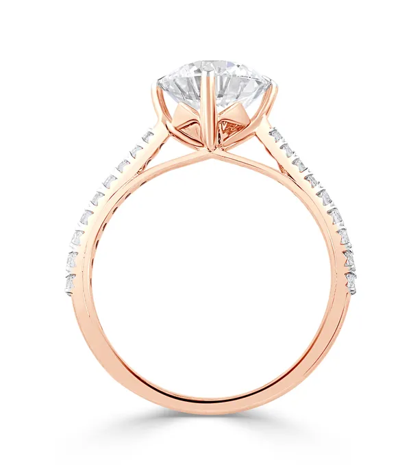 Ethereal Floral Diamond Ring - View 2